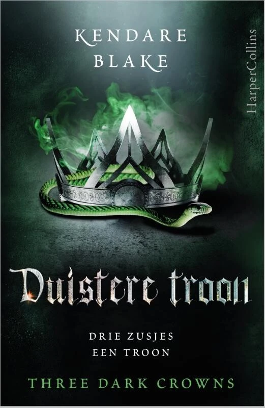 Duistere troon – Kendare Blake – boek cover