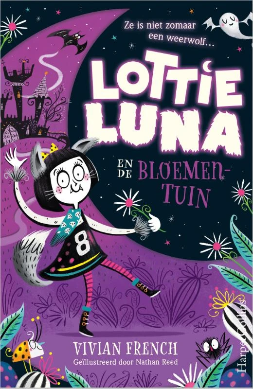 Lottie Luna en de Bloementuin – Vivian French – boek cover