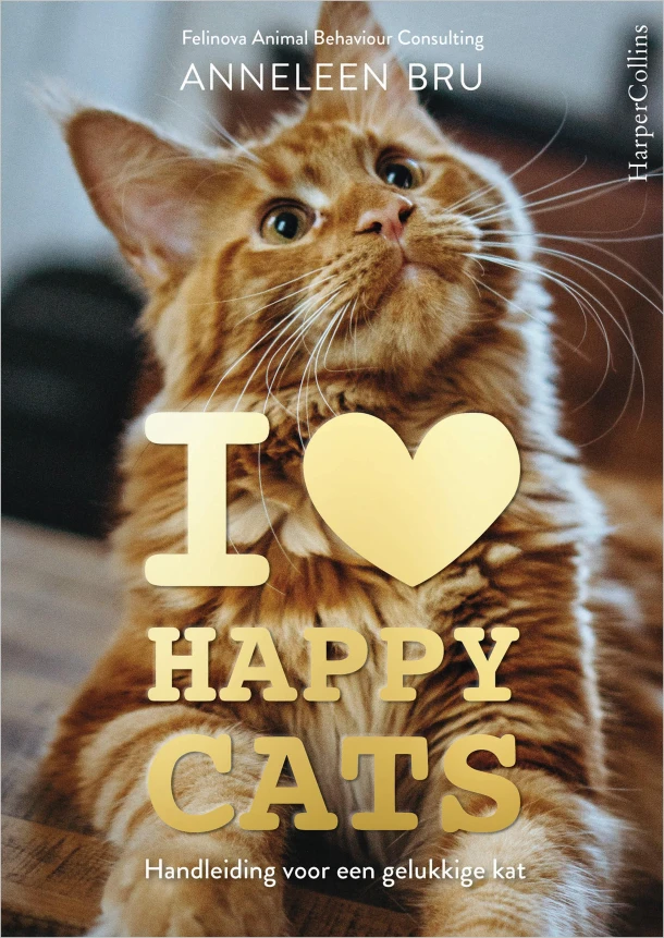 I Love Happy Cats – Anneleen Bru – boek cover