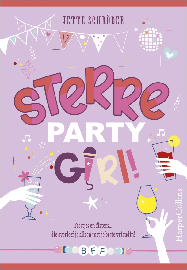 Sterre, partygirl! – Jette Schröder – boek cover