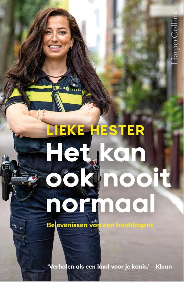 Het kan ook nooit normaal – Lieke Hester – boek cover