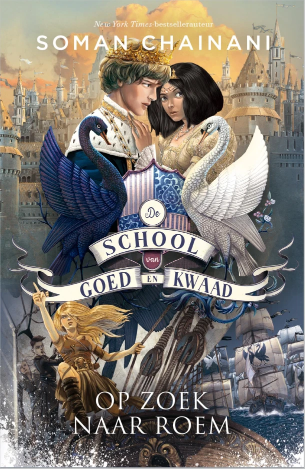 Op zoek naar roem – Soman Chainani – boek cover