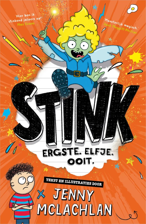 Stink tegen Danny – Jenny McLachlan – boek cover