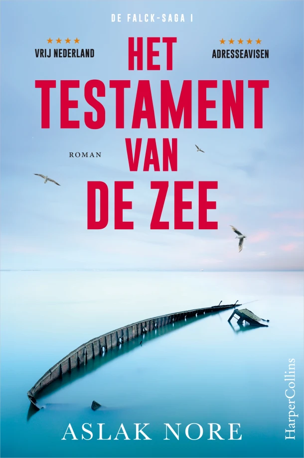 Het testament van de zee – Aslak Nore – boek cover