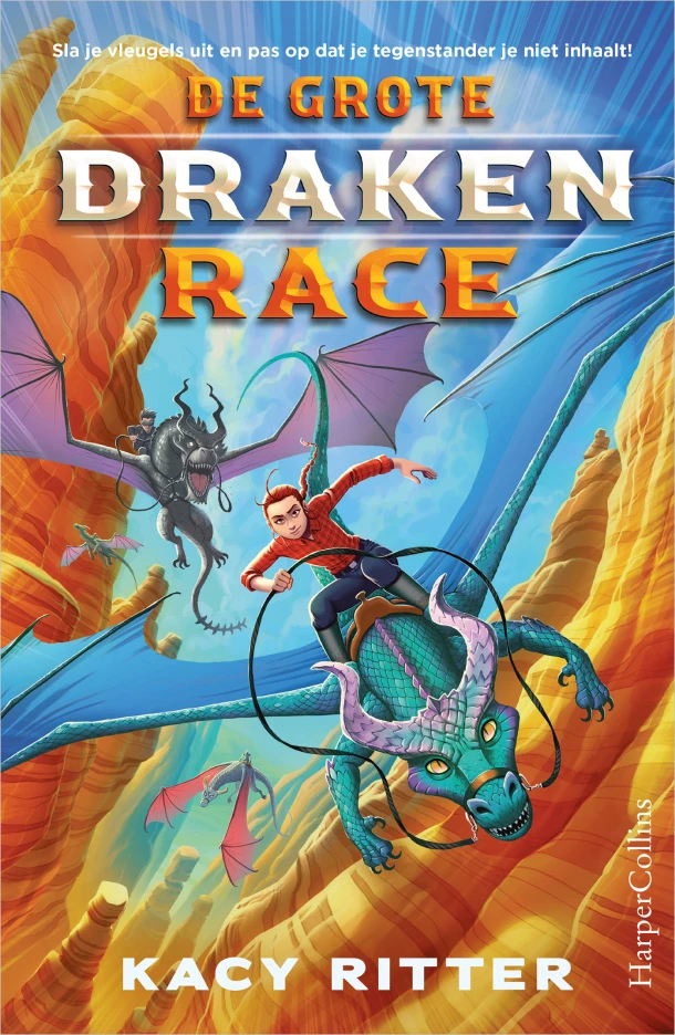 De Grote Drakenrace – Kacy Ritter – boek cover