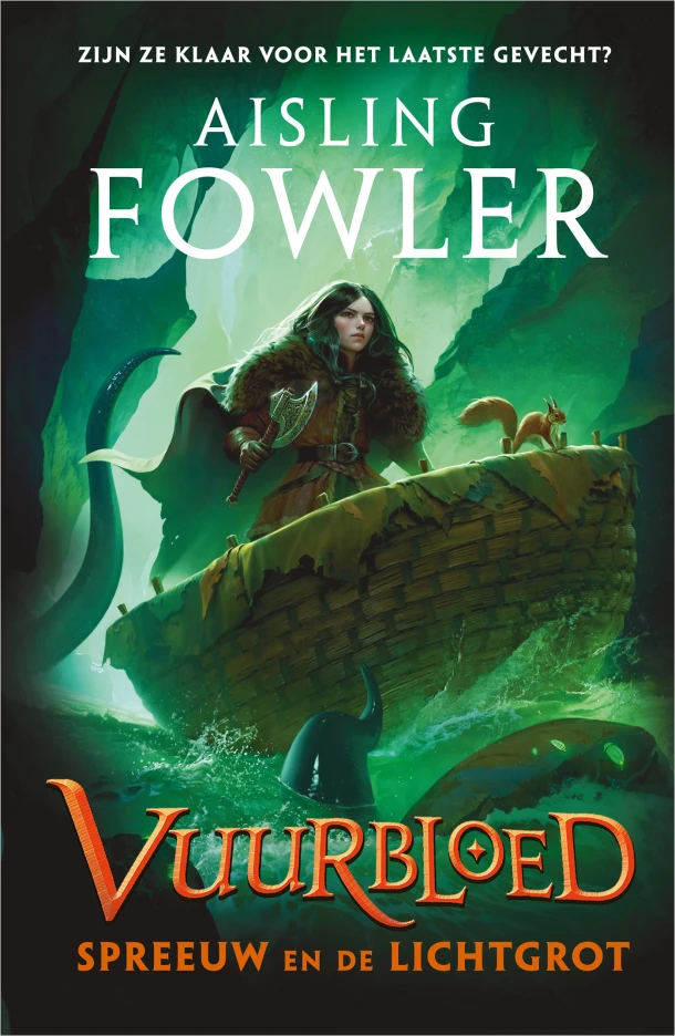Spreeuw en de Lichtgrot – Aisling Fowler – boek cover