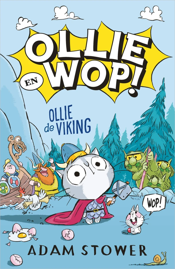 Ollie de Viking – Adam Stower – boek cover