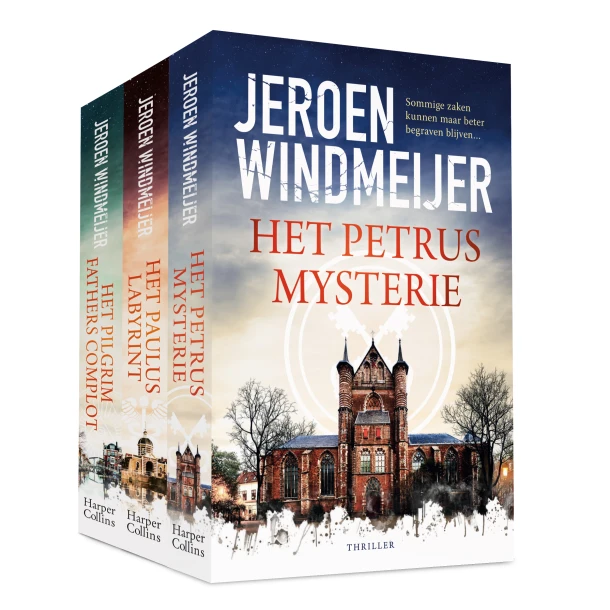 De Leidse trilogie-pakket – Jeroen Windmeijer – boek cover