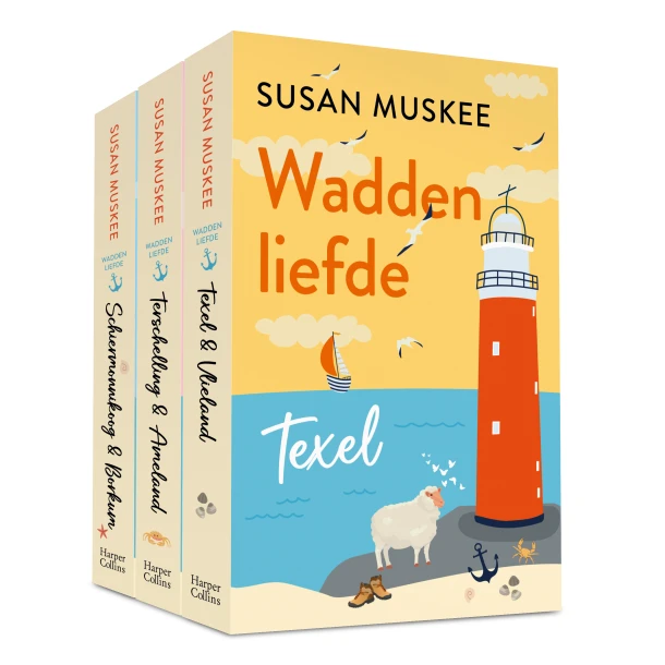 Waddenliefde-pakket – Susan Muskee – boek cover