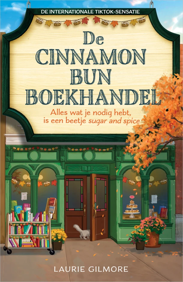 De Cinnamon Bun Boekhandel – Laurie Gilmore – boek cover
