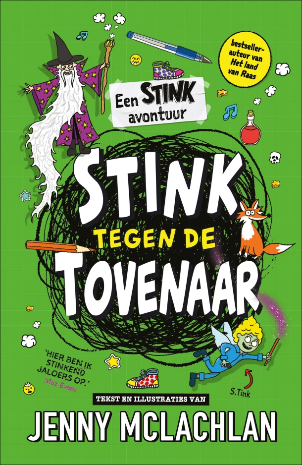 Stink tegen de tovenaar – Jenny McLachlan – boek cover