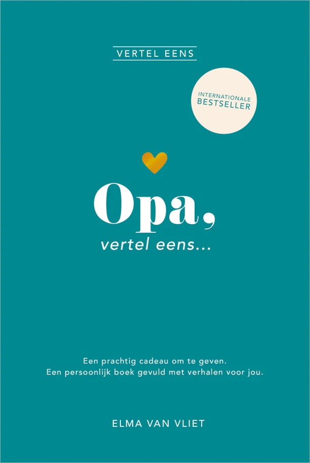 Opa, vertel eens – Elma van Vliet – boek cover