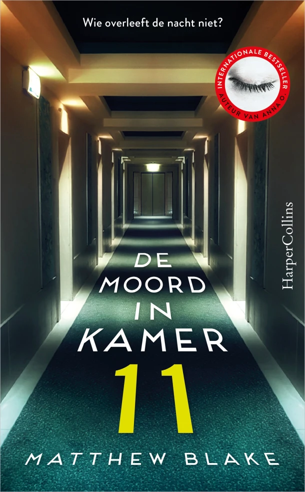 De moord in kamer 11 – Matthew Blake – boek cover