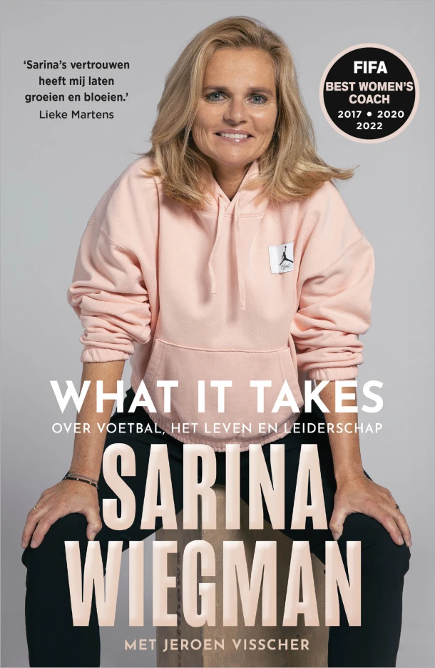 What It Takes – Sarina Wiegman – boek cover