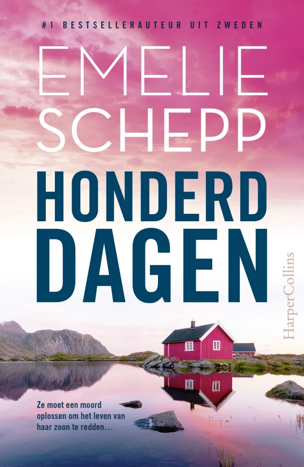 Honderd dagen - backcard à 6 exemplaren – Emelie Schepp – boek cover