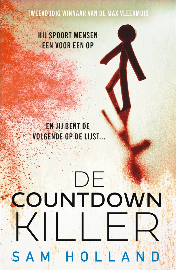 De Countdown Killer – Sam Holland – boek cover