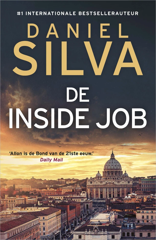 De inside job – Daniel Silva – boek cover