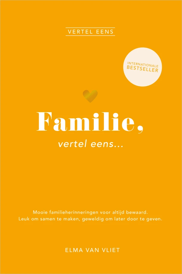 Familie, vertel eens – Elma van Vliet – boek cover