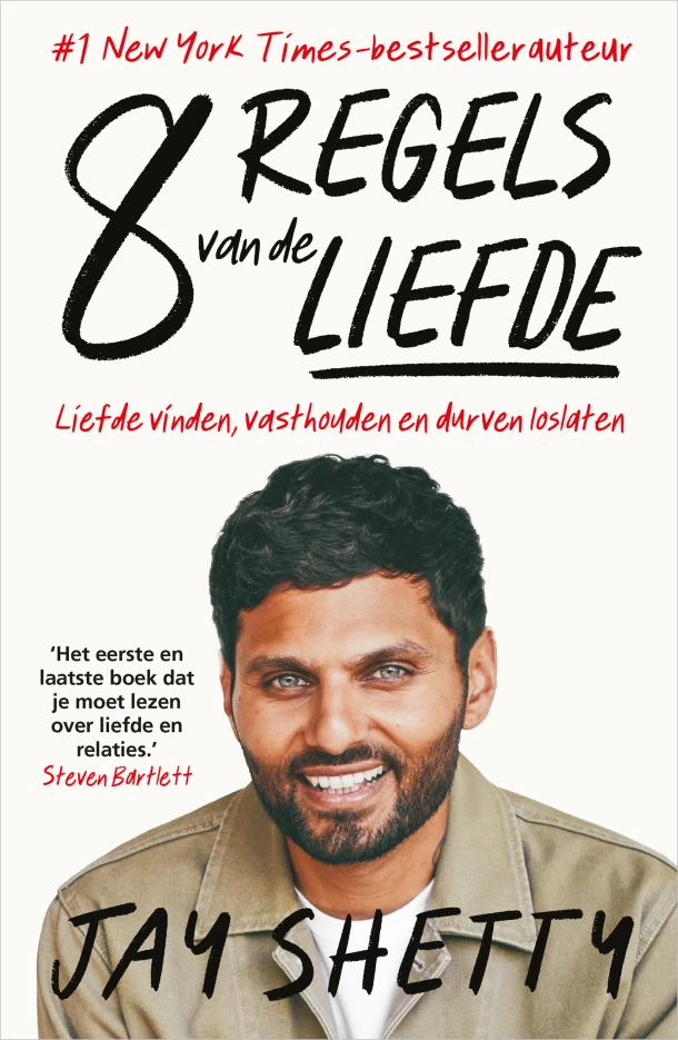 8 regels van de liefde – Jay Shetty – boek cover