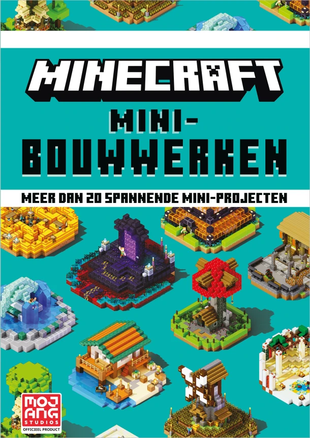 Minecraft Mini-bouwwerken – Mojang AB – boek cover