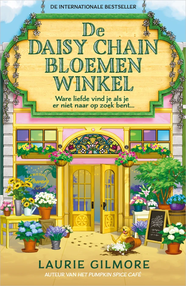De Daisy Chain Bloemenwinkel – Laurie Gilmore – boek cover