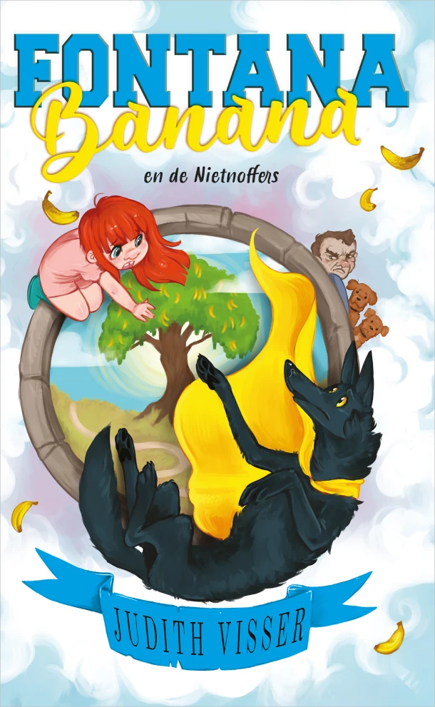 Fontana Banana en de Nietnoffers – Judith Visser – boek cover