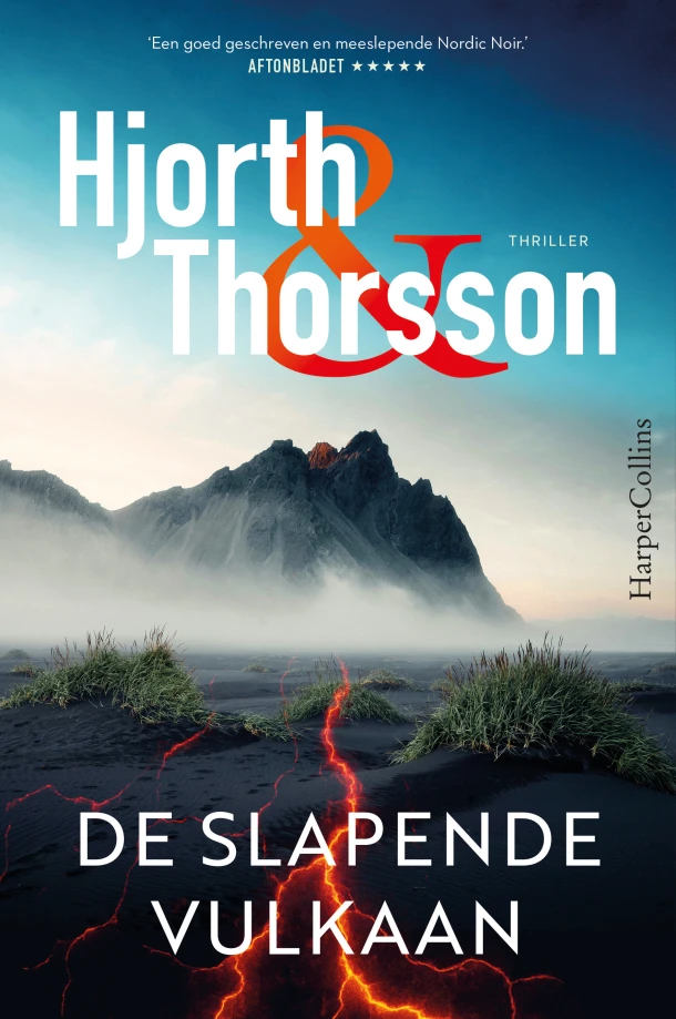 De slapende vulkaan – Michael Hjorth – boek cover