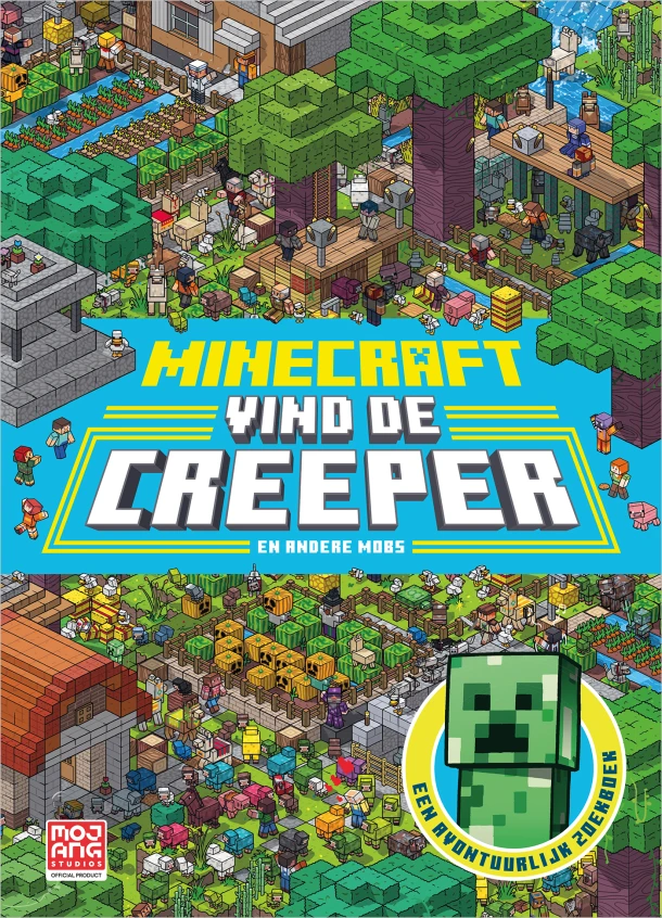 Minecraft: Vind de creeper – Mojang AB – boek cover