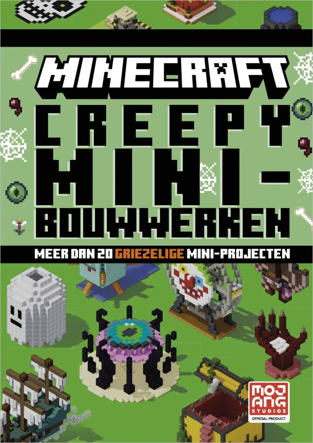 Minecraft Creepy mini-bouwwerken – Mojang AB – boek cover