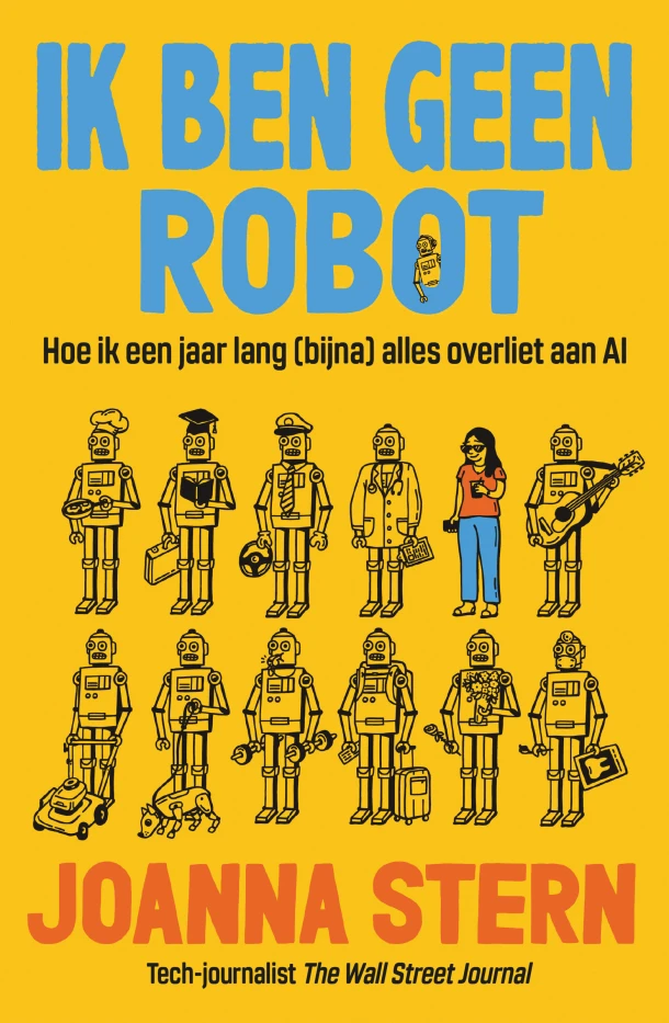 Ik ben geen robot – Joanna Stern – boek cover