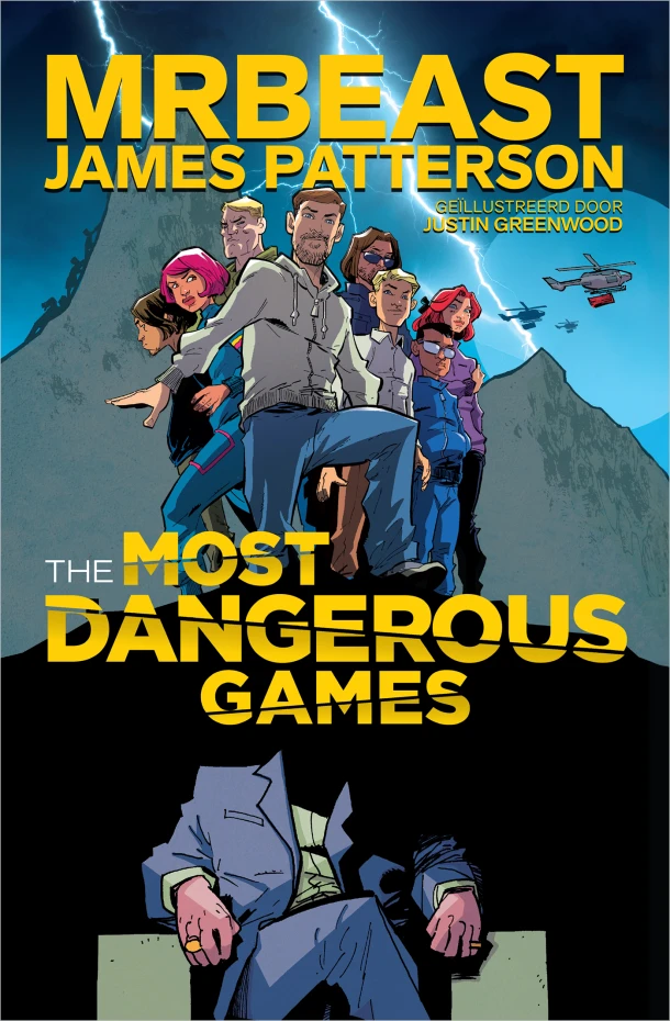 The Most Dangerous Games - Graphic Novel – MrBeast – boek cover