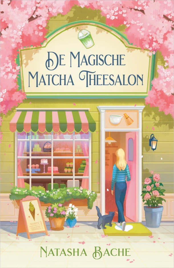De magische matcha theesalon – Natasha Bache – boek cover