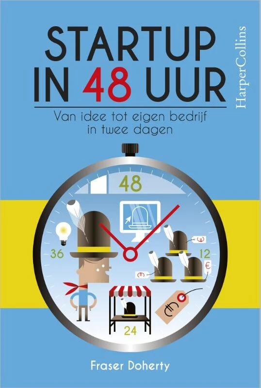 Startup in 48 uur – Fraser Doherty – boek cover