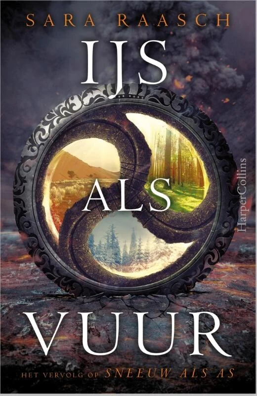 IJs als vuur – Sara Raasch – boek cover