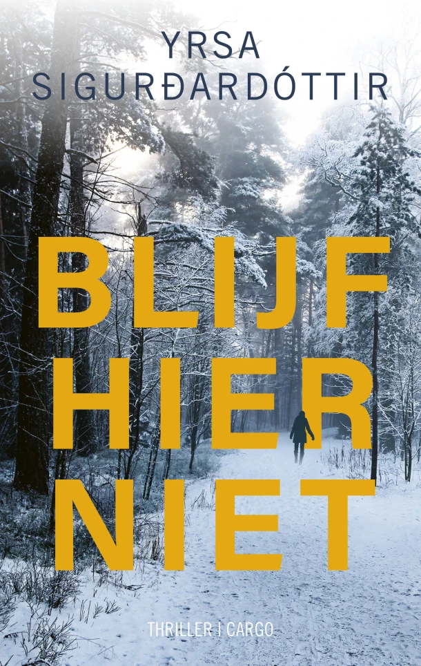 Blijf hier niet – Yrsa Sigurdardottir – boek cover