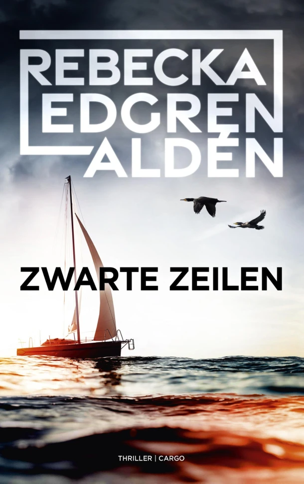 Zwarte zeilen – Rebecka Edgren Aldén – boek cover