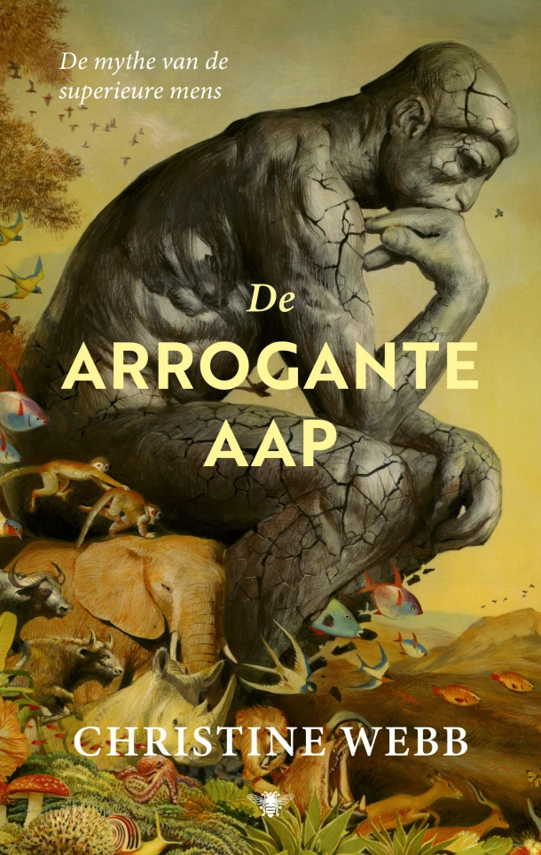 De arrogante aap – Christine E. Webb – boek cover