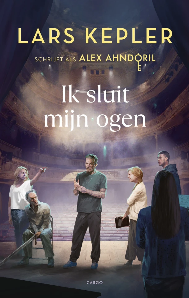 Ik sluit mijn ogen – Alex Ahndoril – boek cover