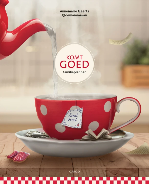 Komt goed familieplanner – Annemarie Geerts – boek cover