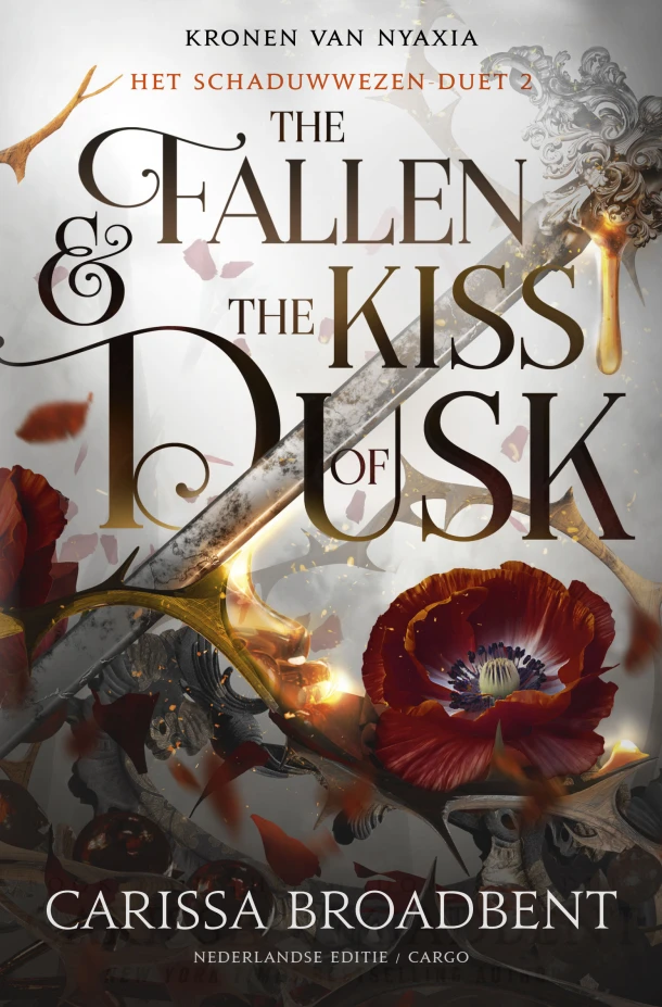 The Fallen and the Kiss of Dusk – Carissa Broadbent – boek cover