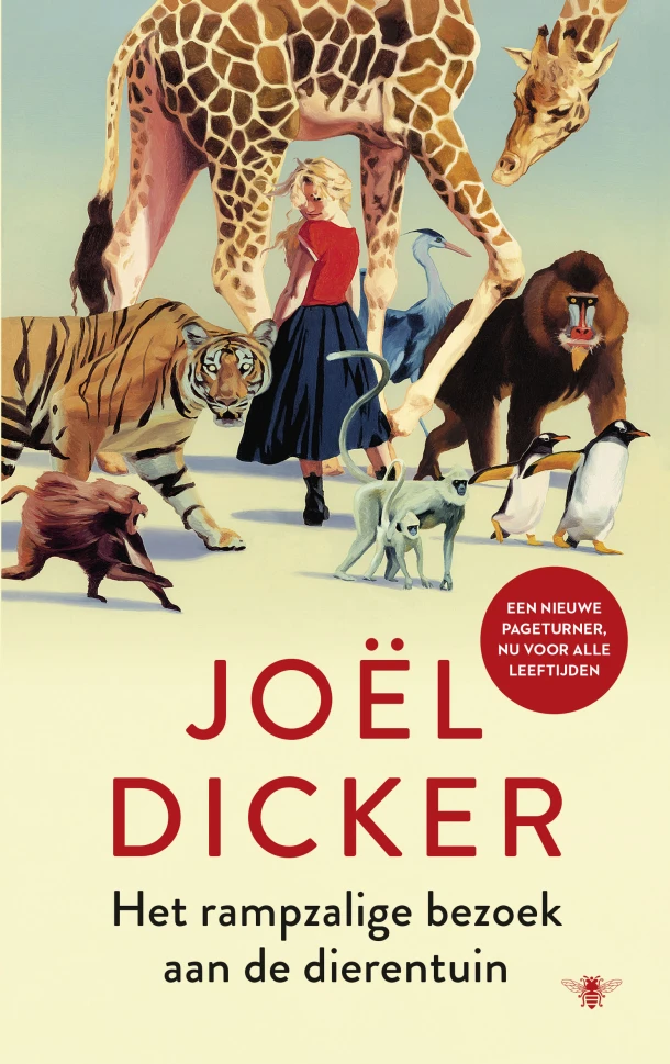 Het rampzalige bezoek aan de dierentuin – Joël Dicker – boek cover