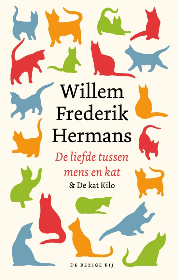 De liefde tussen mens en kat – Willem Frederik Hermans – boek cover