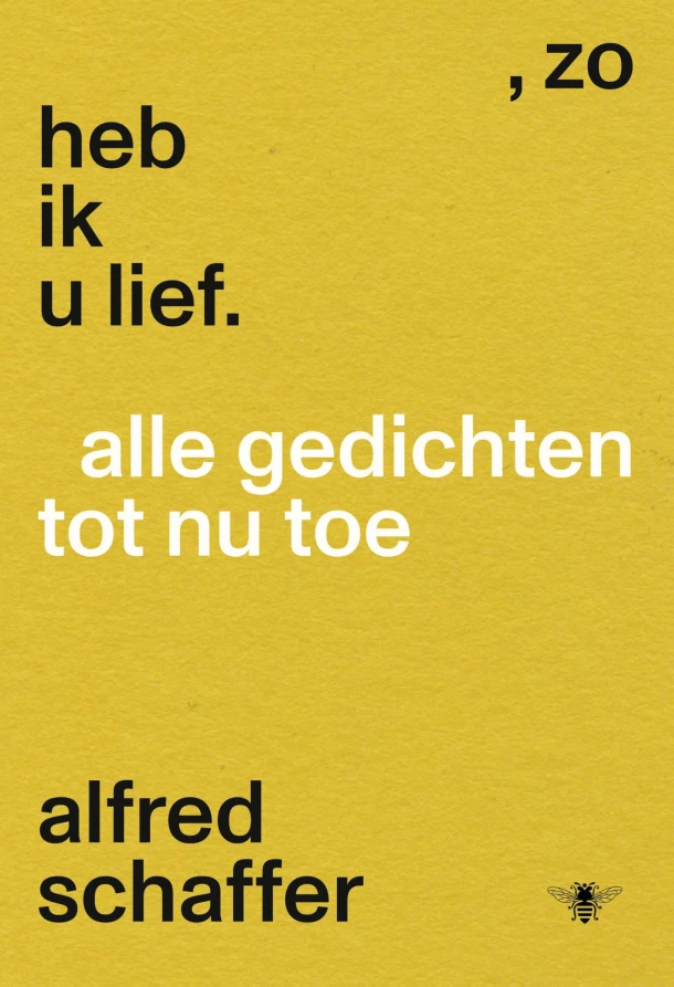 Zo heb ik u lief – Alfred Schaffer – boek cover