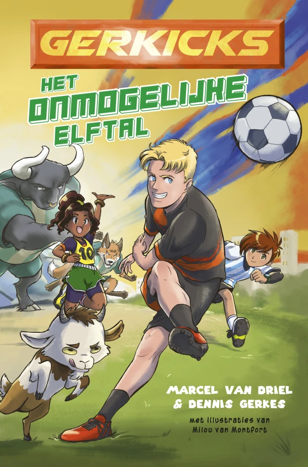 Gerkicks: Het onmogelijke elftal – Dennis Gerkes – boek cover