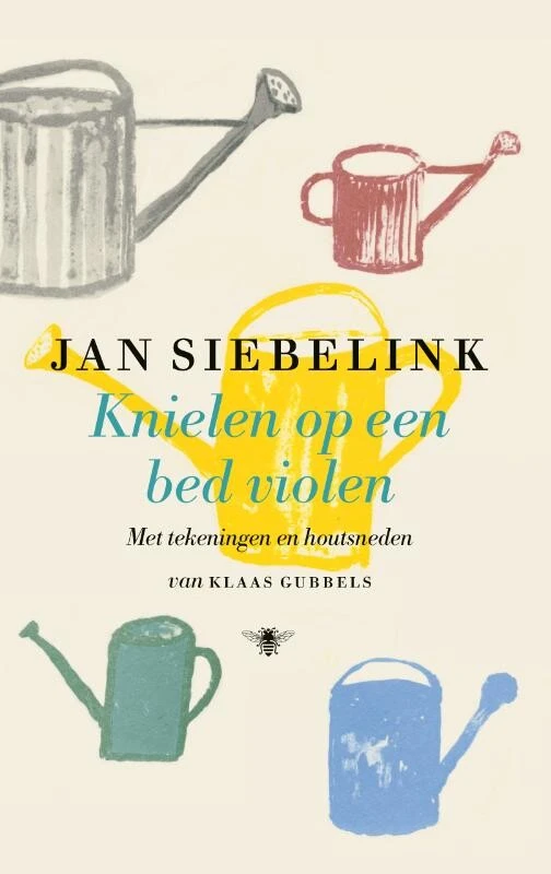 Knielen op een bed violen (geïllustreerd) – Jan Siebelink – boek cover