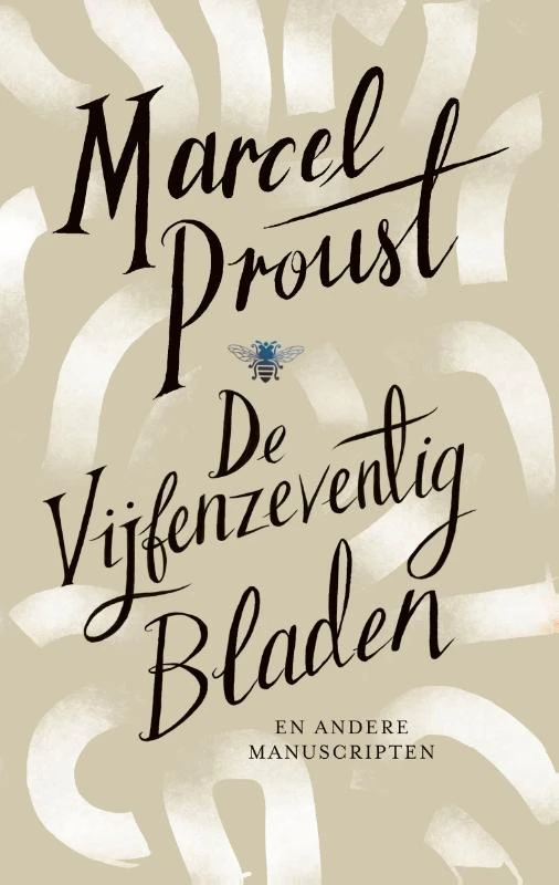 De vijfenzeventig bladen – Marcel Proust – boek cover