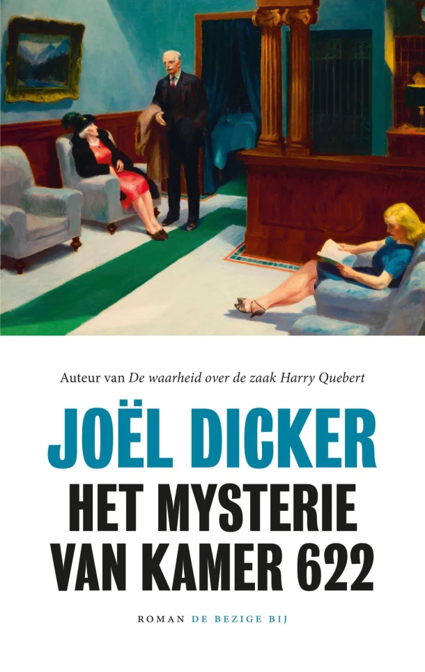 Het mysterie van kamer 622 – Joël Dicker – boek cover