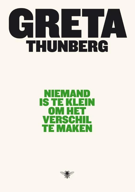 Niemand is te klein om het verschil te maken – Greta Thunberg – boek cover
