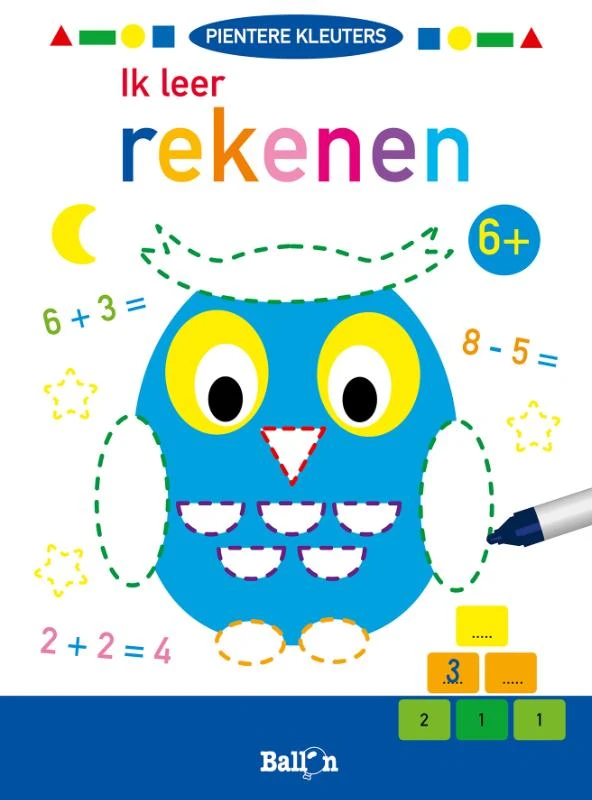 Ik leer rekenen 6+ – boek cover