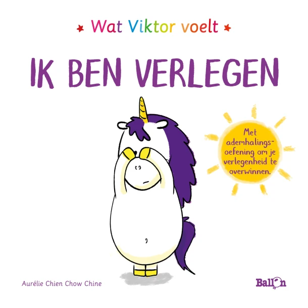 Ik ben verlegen – Aurelie Chien Cow Chine – boek cover